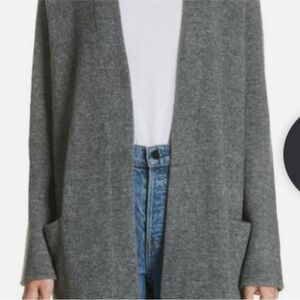 New Jenni Kayne Charcoal Sweater Coat